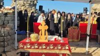 В монастыре на острове Святого Иоанна у Созополя вновь прошла Божественная литургия