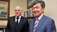 Вице-президент Илияна Йотова встретилась с послом Республики Казахстана в нашей стране Темиртаем Избстастином
