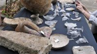 Обнаружена часть крупнейшего затонувшего клада стекла у болгарского побережья
