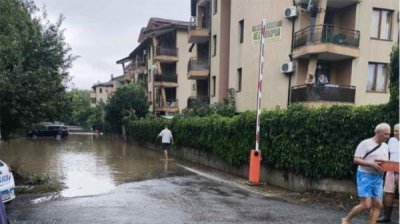 Проливные дожди снова затопили Царево