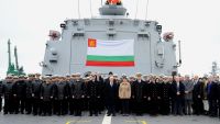 На новом корабле «Храбрый» подняли флаг ВМС Болгарии
