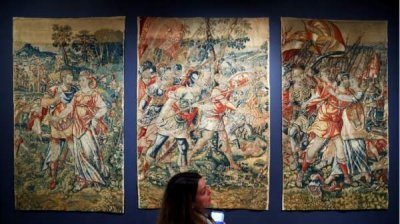 Выставка гобеленов из шерсти и шелка из Фландрии и Франции с XVI-XVIII вв.