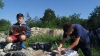 Дети разгадывают археологические тайны города Сандански