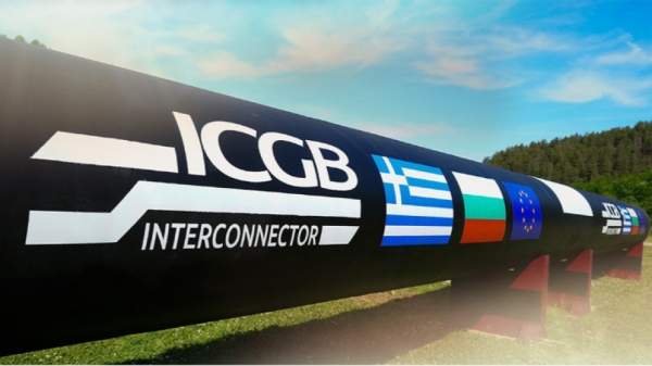 Пробная подача газа по интерконнектору между Болгарией и Грецией