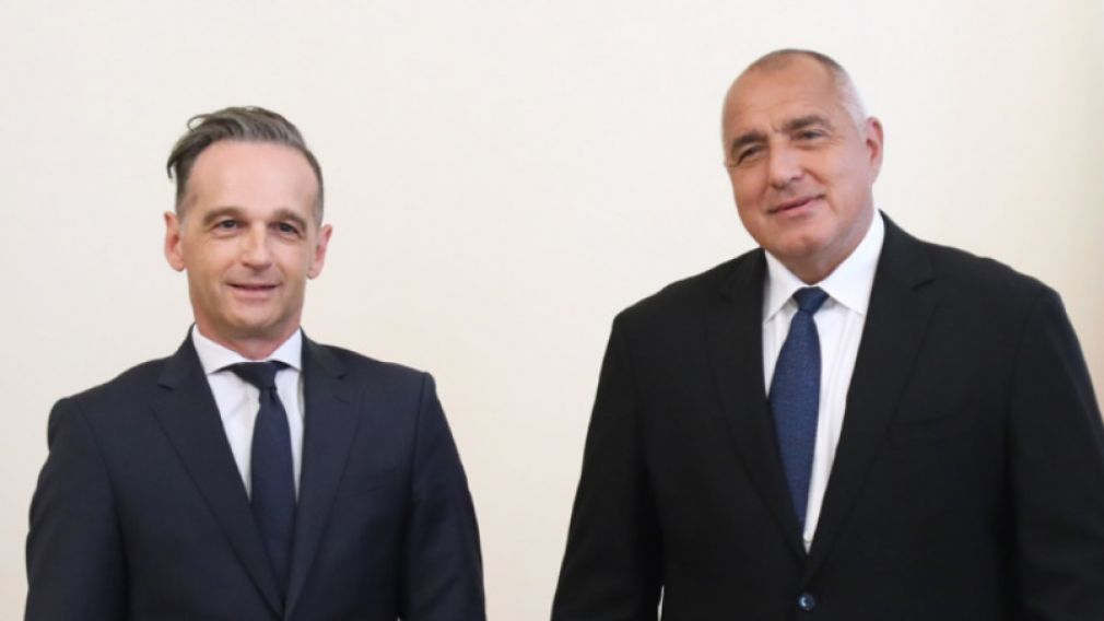 Премьер-министр Бойко Борисов принял министра иностранных дел Германии Хайко Мааса