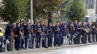 Полицейские выходят на национальный протест