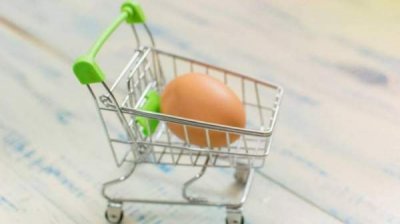 Яйцо как символ высокой инфляции