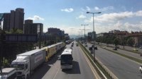 Перевозчики со всей Болгарии протестуют в Софии