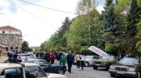 Парад ретроавтомобилей в Кырджали