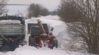 Село в окрестностях Варны вторые сутки недоступно из-за снега