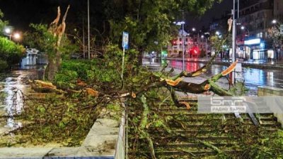 Тяжелая обстановка в Варне и Добриче из-за непогоды