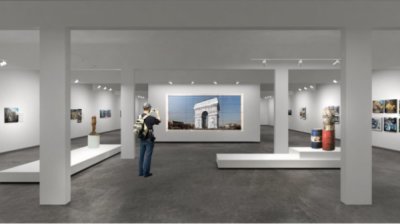 В БКИ в Париже представлена выставка «Кристо. От Габрово до Триумфальной арки»