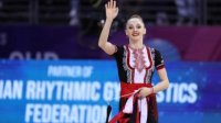 Гимнастка Боряна Калейн лидирует в многоборье в Баку