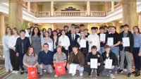 Ученики из Тараклии приняли участие в языковой практике в Русенском университете