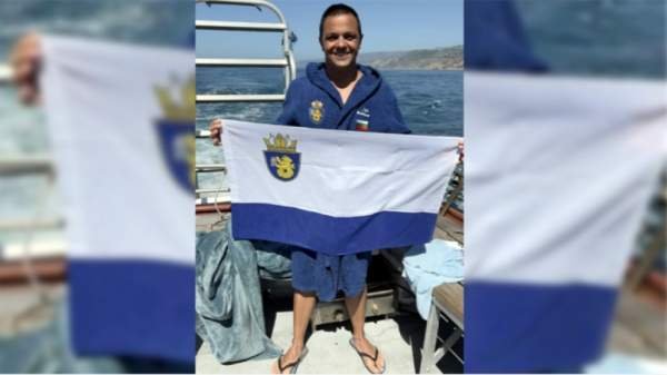 Пловец-марафонец Цанко Цанков в номинации 