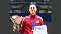 Эмма Нейкова стала чемпионкой Европы по фехтованию на саблях, несмотря на травму