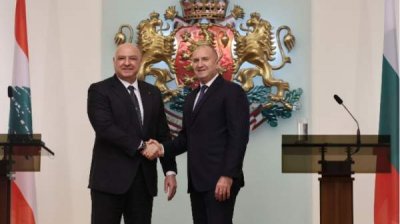 Президент Ливана Жозеф Аун находится с официальным визитом в Болгарии