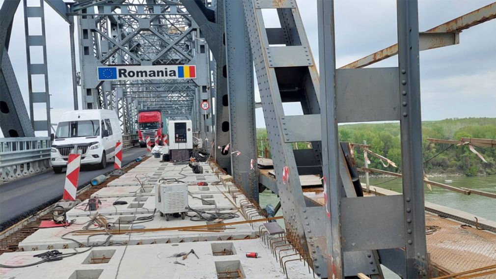 Ожидается, что ремонт Дунайского моста у города Русе завершится в июне