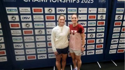Сестрам Стоевым гарантирована медаль на чемпионате Европы по бадминтону