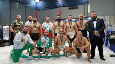 8 медалей Болгарии на чемпионате Европы по сумо