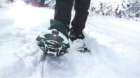 Массовый переход на снегоступах на курорте Пампорово