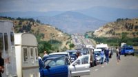 Интенсивный трафик на пограничных пунктах с Грецией