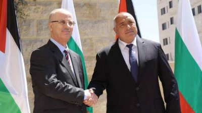 Бойко Борисов встретился с премьером Палестины