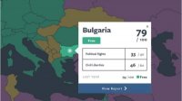Freedom House не отмечает спад или прогресс демократии в Болгарии