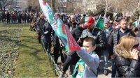 Антивоенный протест собрал сотни болгар в Софии