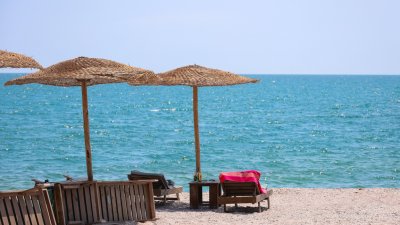 Тепло с дождем у моря после полудня