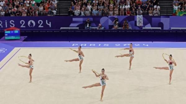 Болгарская команда по художественной гимнастике осталась в шаге от медалей