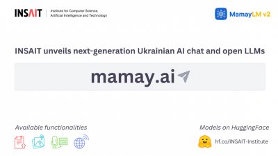 Болгарские ученые представили новое поколение нейросети на украинском языке