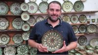 Царские символы Второго болгарского царства украшают сграффито керамику современных гончаров