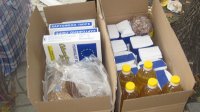 БКК раздает продовольствие нуждающимся по европейской программе
