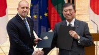 Президент Румен Радев встретился с премьером Японии Сигэру Исибой