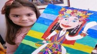 6-летняя болгарская девочка отличена на конкурсе детского рисунка в Японии